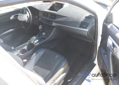 2012 Lexus Ct 200H Premium z USA, uszkodzony, nr VIN JTHKD5BHXC2101101